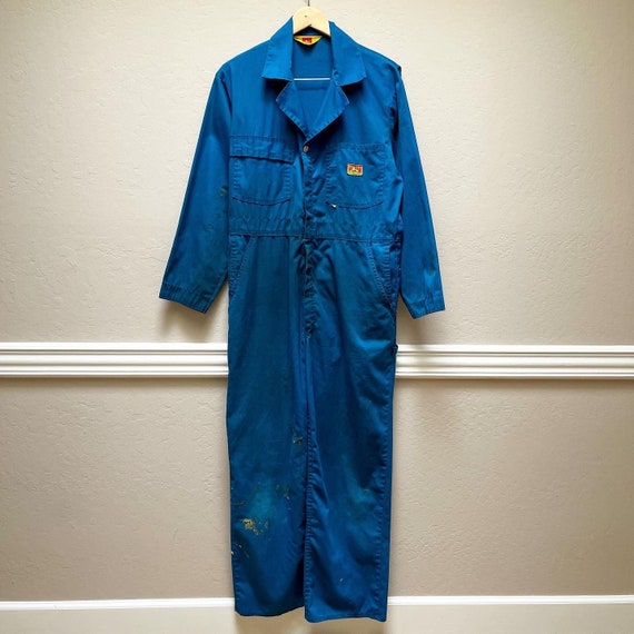 Ben Davis union made vintage coverall paint grease - image 1