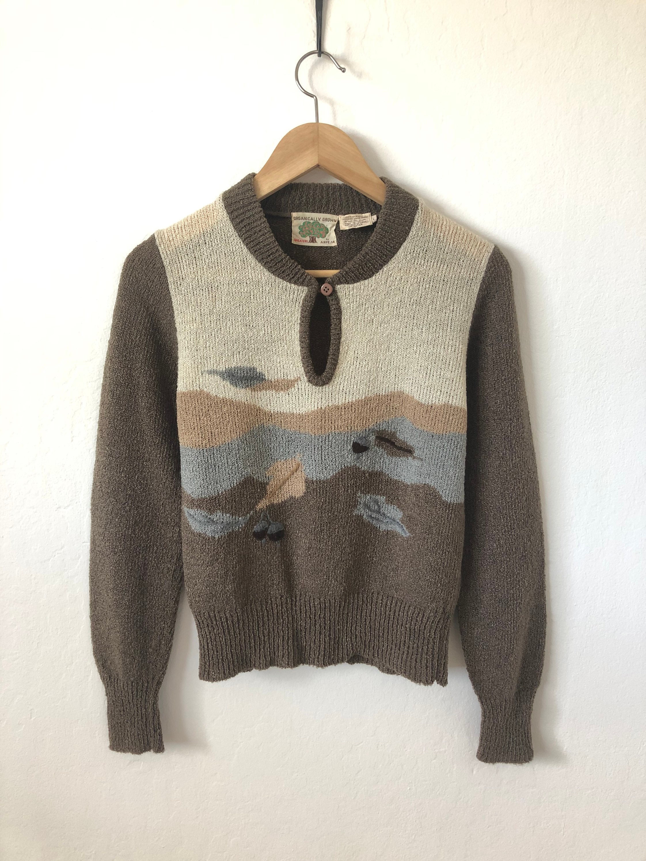 1970s Arpeja lightweight acrylic sweater Etsy