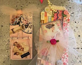 FREE SHIPPING: Clever Mousetrap Memo Holders, photo holders, altered mousetrap magnet