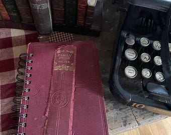 FREE SHIPPING: Vintage book journal, diary, bookish gift, literary gift, gift for readers, repurposed book, handmade journal, teacher gift