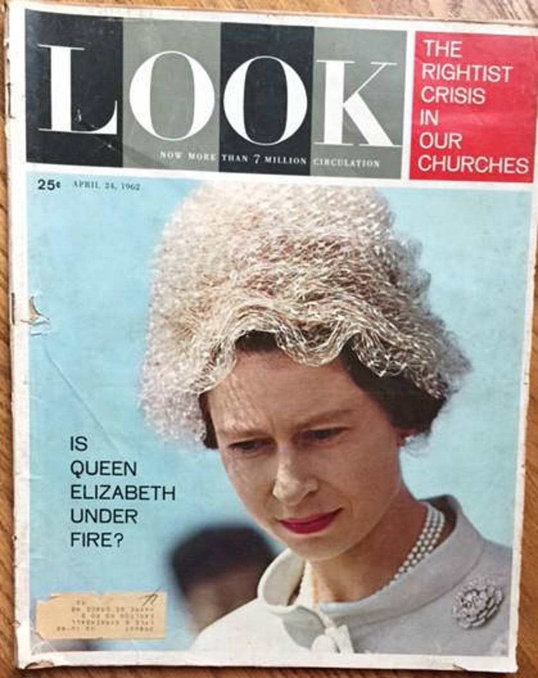 Life/look Magazines Queen Elizabeth Princess Anne Set of 2 Etsy
