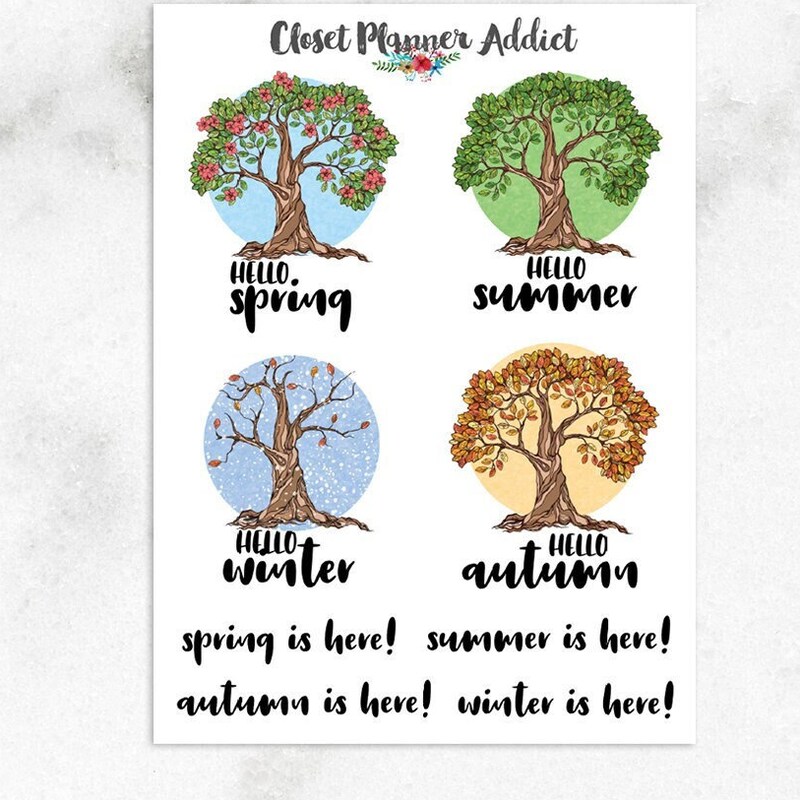 Winter Spring Summer - Etsy