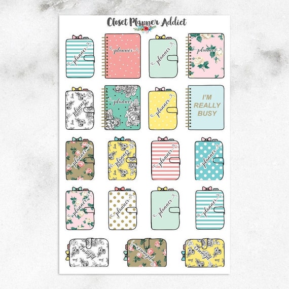 Planners Diaries Planner Stickers | Planner Addict | Stationery Stickers  (S-215)