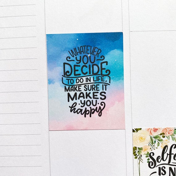 480 Pieces Inspirational Quote Daily Planner Stickers for Women Journaling  Calen