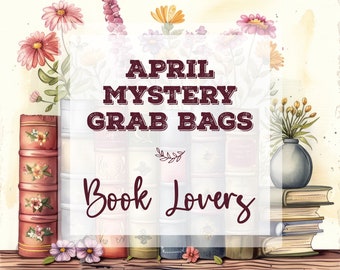 April 2024 MYSTERY GRAB BAGS | Book Lovers | Planner Stickers | Mini Stickers | Stationery Goodies | Fantastic Value