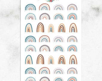 Rainbows Planner Stickers (S-512)