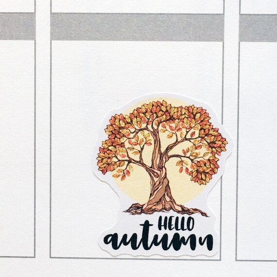 Herbst Sticker Set – Handgemachte Journal-Sticker Für Bullet Journal & Planer