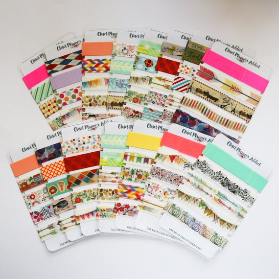 Washi Tape Sampler Party Down
