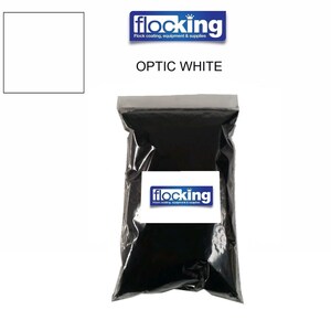 Optic White FLOCK FIBRES Flocking Fibers image 1