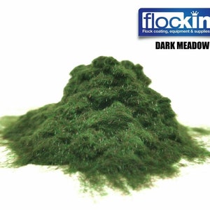 Dark Meadow 2mm FLOCK FIBRES - Flocking Fibers