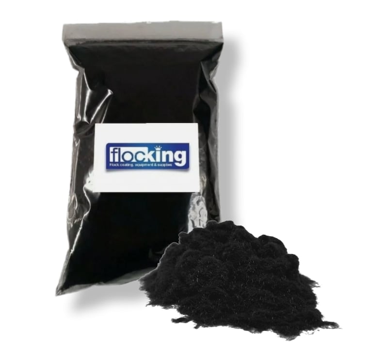 Flocking Fibre Powder black 1mm Nylon Flock Etsy Australia
