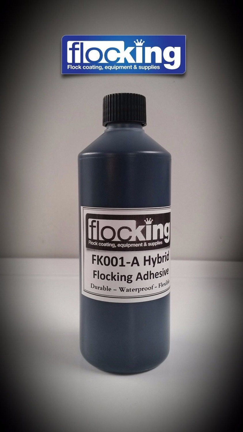 FK001 Flocking Adhesive Glue Black 4SQM plus of coverage Etsy