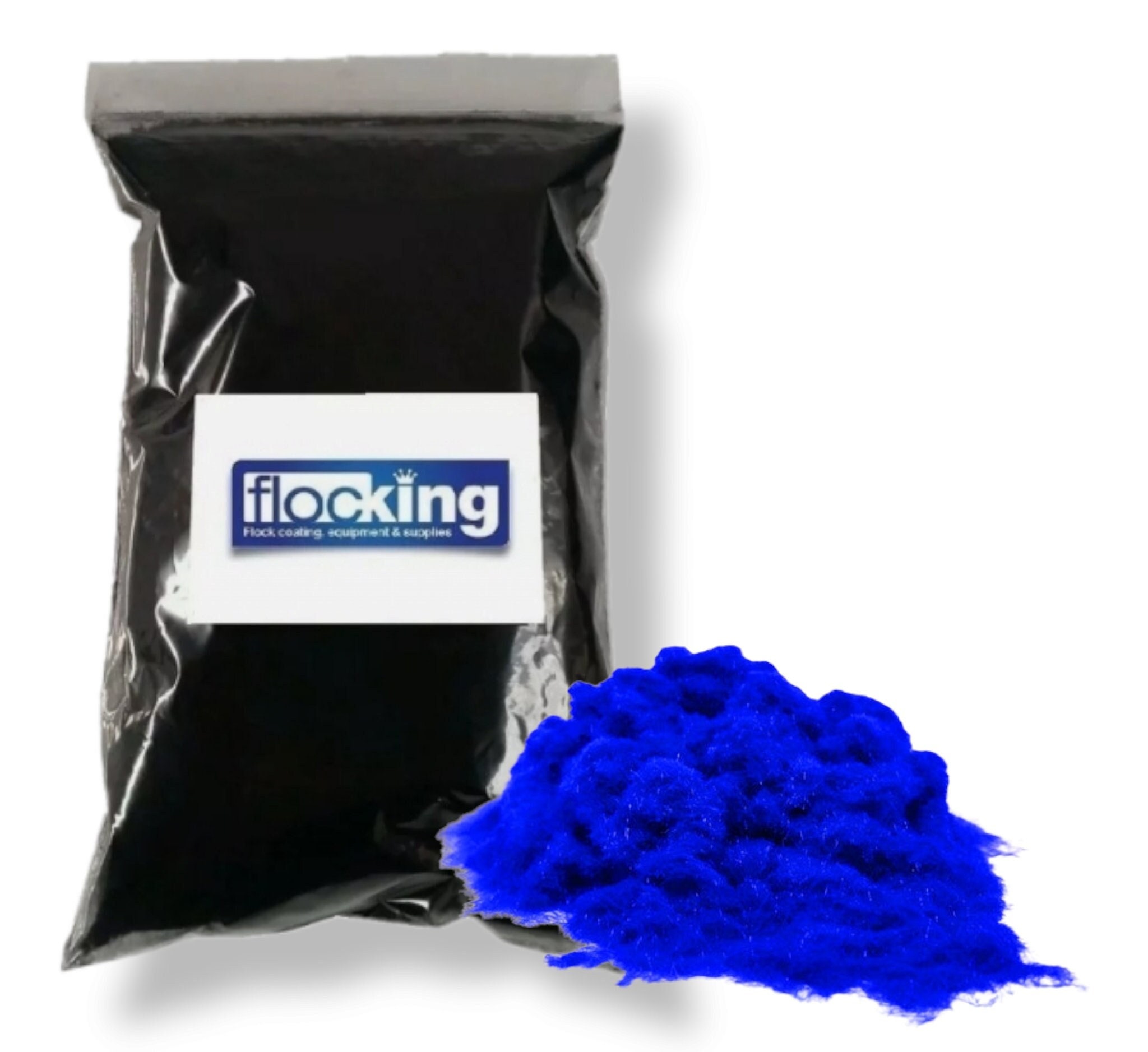 Flocking Blue Flocking Fibre Powder (electric Blue) - 1mm Nylon Flock - Etsy Australia