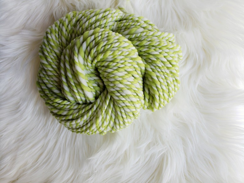 3.6 oz 90 yds Handspun 2-Ply Merino Wool Yarn