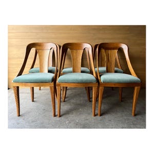 1950s Jack Van der Molen Dining Chairs Set of 6 (SHIPPING NOT FREE)
