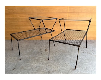 Stepped End Tables After Arbuck  (SHIPPING NOT FREE)