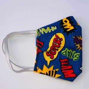 Washable/Reusable Face Mask: Superheroes