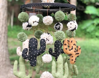 Southwest Cactus Baby Mobile