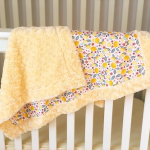 Custom Self-Binding Baby Blanket