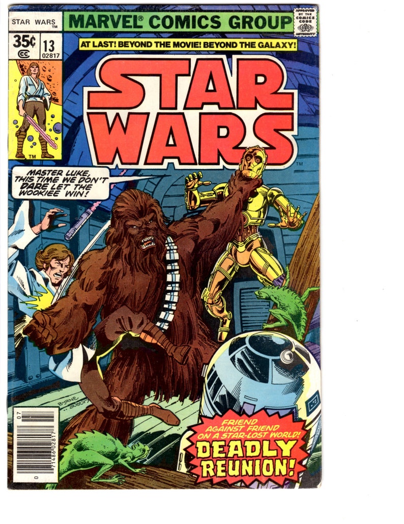 Star Wars 13 Marvel Comics Group 1978 Bronze Age Deadly Etsy