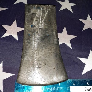 Collins Single Bit Axe Head Vintage! 1 lbs 13 oz Boys Splitting axe head