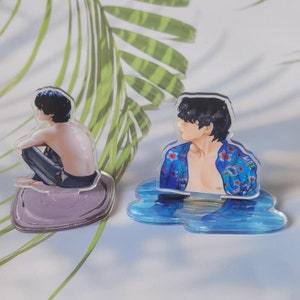 Bts VMIN Acrylic Standees Cute Kpop Merch Charm Kawaii Aesthetic Korean Album Pop Polco Deco Music