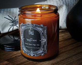 The Raven || Victorian Gothic Scented Soy Wax Candle