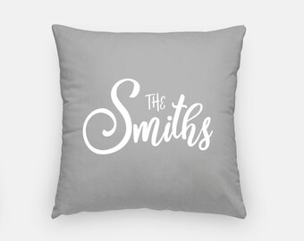 Personalized Calligraphy Name | Wedding gift | Engagement Present | Housewarming gift | Personalized Name Pillow