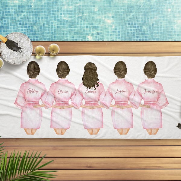 Bachelorette Beach Towels Etsy