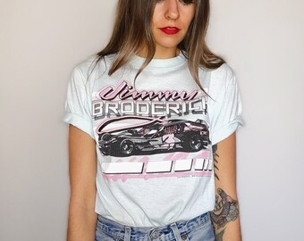 70s Vintage Jimmy Broderick Racing Tee