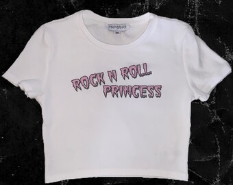Rock n Roll Princess Baby Tee
