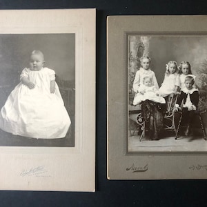 Ghost Children of the 1900s Vintage Photo