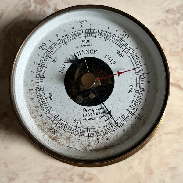 Airguide Barometer Etsy