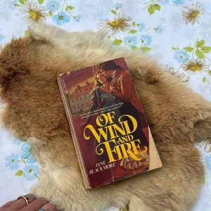 Of Wind and Fire: Jane Blackmore, 1979 Vintage Paperback Novel