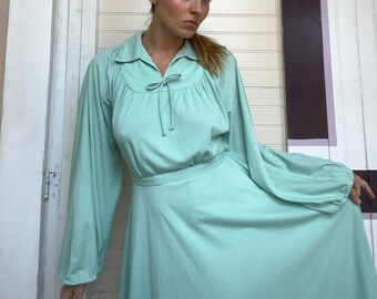 Billowy Sleeve Dress - Etsy