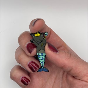 Purrmaid Qunicy - Enamel Pin