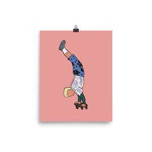Skateboarding in Hawaii Poster