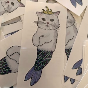 Purrmaid - Pablo - Temporary Tattoo