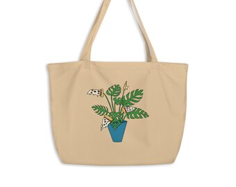 Pizza Plant - Large Tote Bag