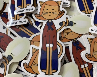 Nancy Mew - Détective de chat - Sticker