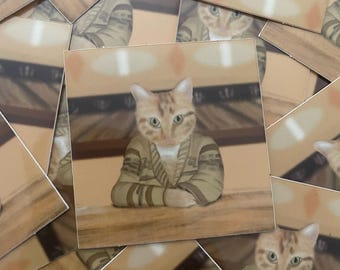 The Big Meowski - The Dude - Vinyl Sticker