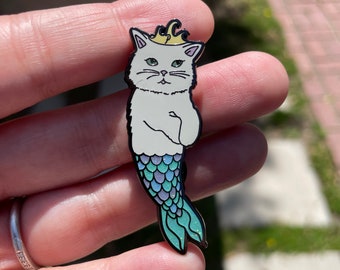 Purrmaid - Pablo - Enamel Pin