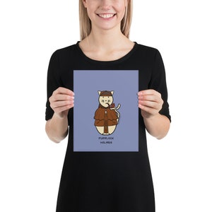 Purrlock Holmes Poster