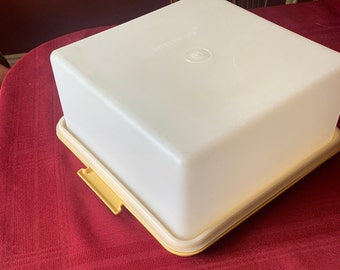 Tortenplatte con tapa capó kuchenbox tortenservierplatte plástico en blanco