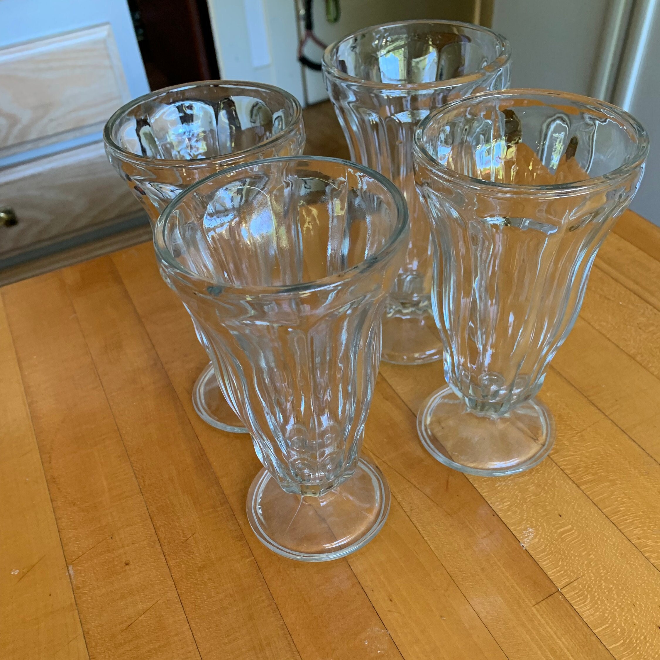 Vintage Soda Glasses 