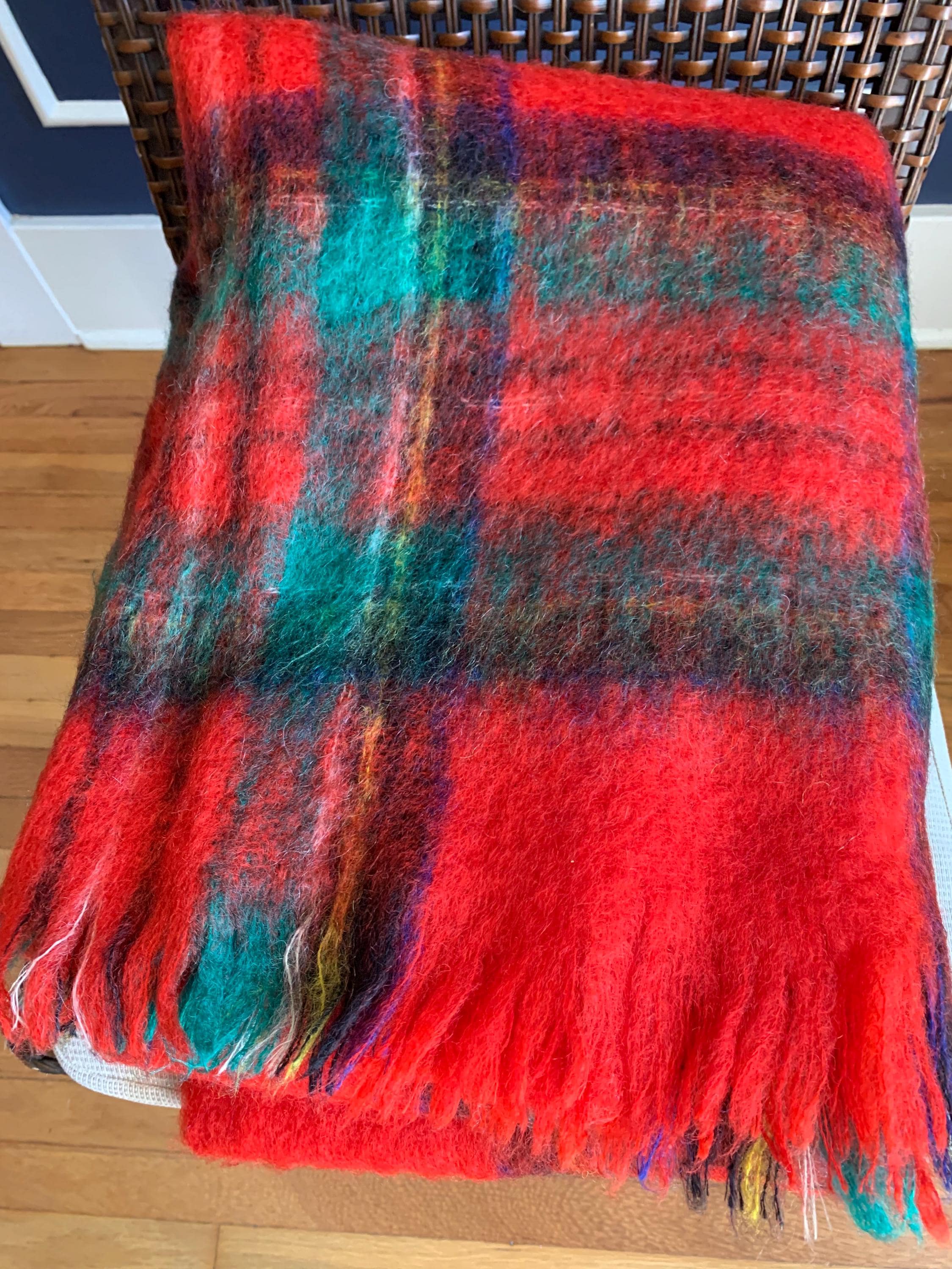 ジャケット・アウター Messy Rooftop Vintage Mohair Blanket JKT Vintage Mohair Blanket Jacket No.54 & No.55 1/27 21:00より