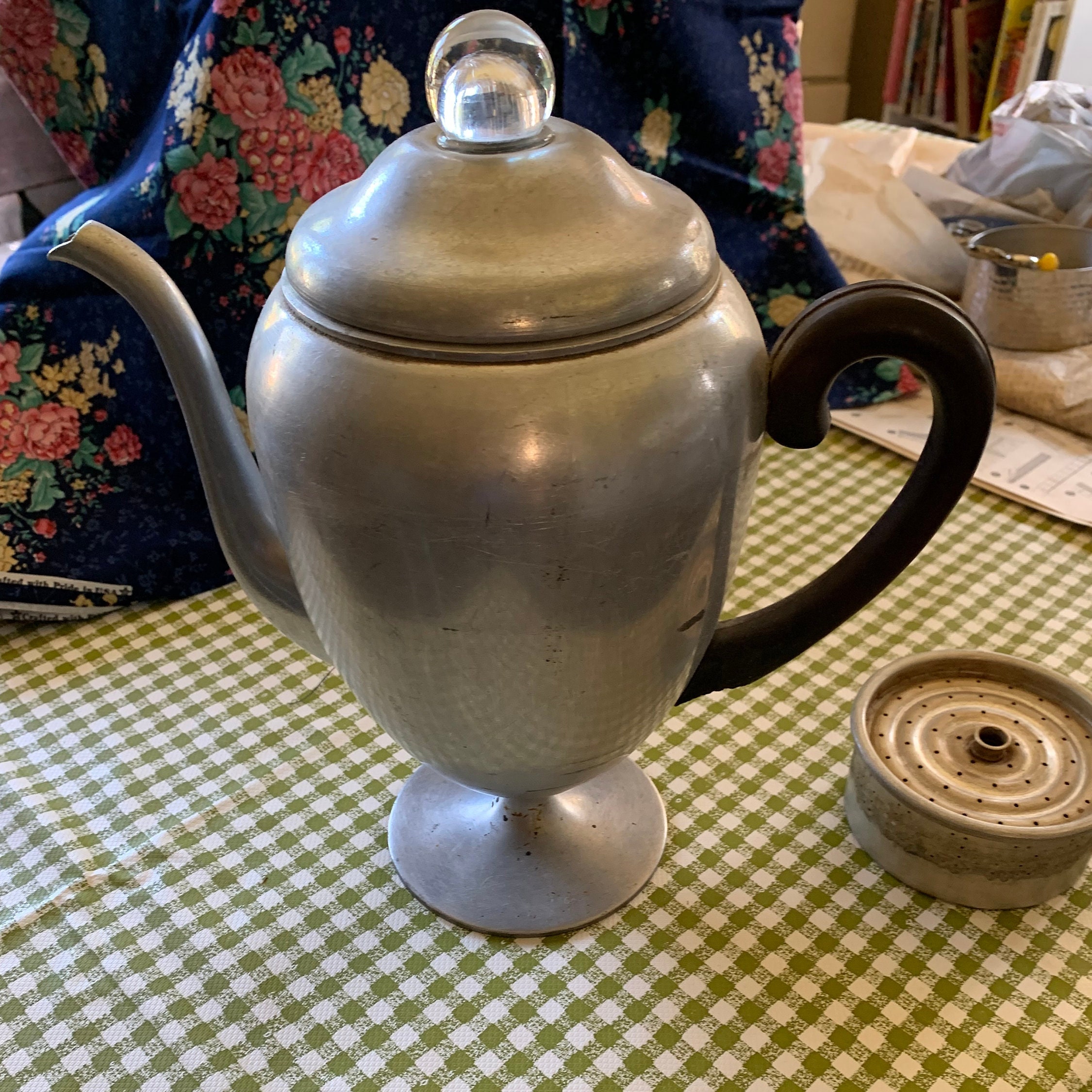 1950's Mirro Aluminum Coffee Pot.# M-0809, Grandma's 1950 e…