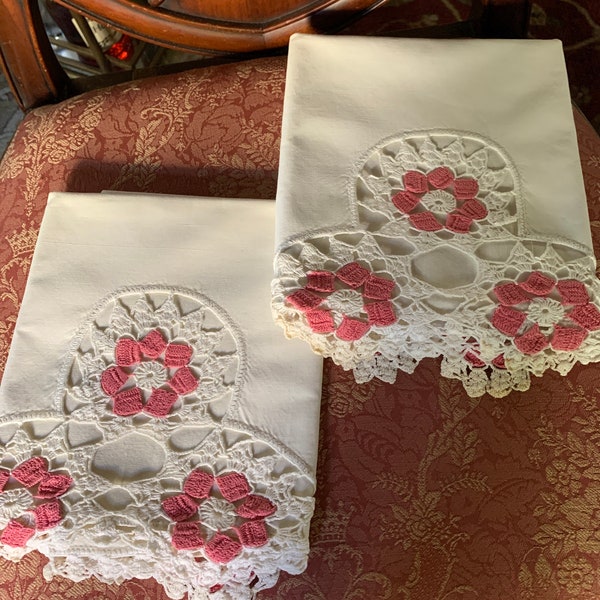 Crochet Pillowcases Etsy