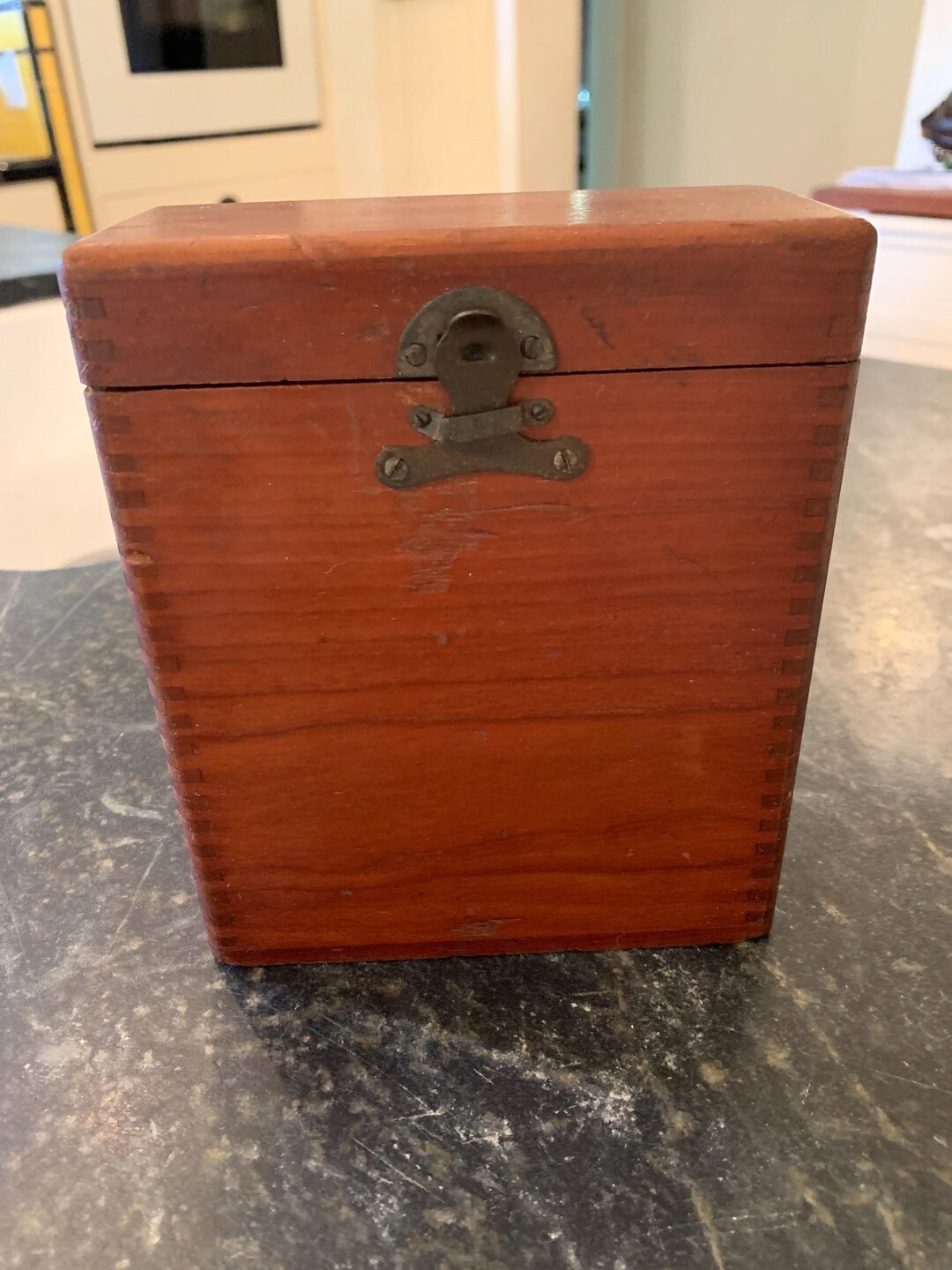 Vintage Wood Handmade Small Box - Etsy