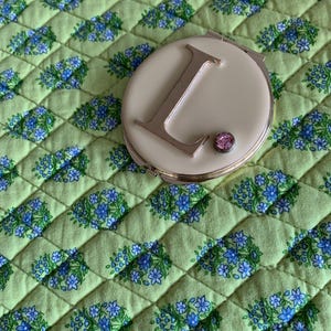 Espejo compacto vintage para bolso pequeño